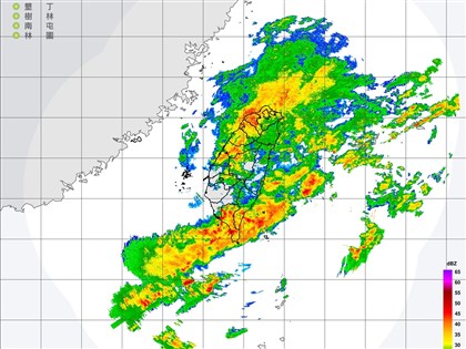 滯留鋒面影響　台東恆春半島高雄與屏東山區防豪雨