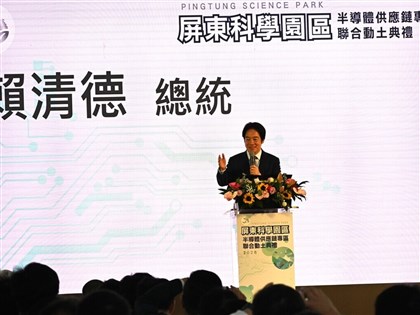 屏科專區動土 總統：會滿足產業所需水電土地等需求
