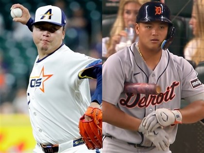 MLB首次台灣投打對決　鄧愷威對李灝宇1K被敲1安[影]