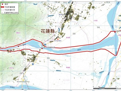 花蓮萬里溪堰塞湖極端情境估溢淹30公分　可能淹水1村3里安排疏散路線