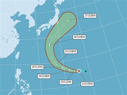 颱風無花果生成 對台無直接影響