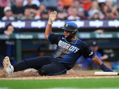 MLB李灝宇敲安跑回1得分　老虎擊敗洋基4連勝[影]