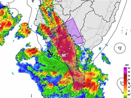南高屏豪雨特報　屏東九如8小時累積雨量359毫米