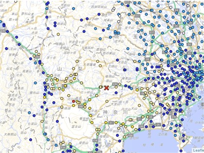 山梨規模5.6地震  富士河口湖町最大震度6弱