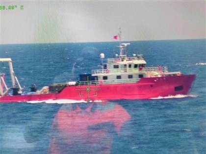 中國科研船侵擾　海巡署：均於台灣限制水域外航行