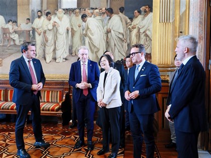 早安世界》走進義大利參議院　蔡英文：台義交流一步步深化