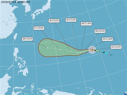 颱風巴威快速增強　吳德榮：9日起逼近、路徑待觀察