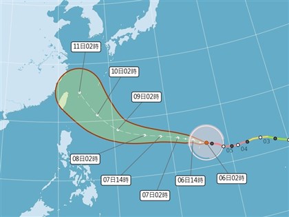 吳德榮：颱風巴威有機會穿過北部　週末影響最劇