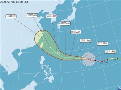 颱風巴威追平辛樂克成風王　估10、11日距台最近