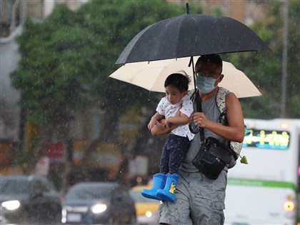 午後對流旺盛　大台北等7縣市大雨特報