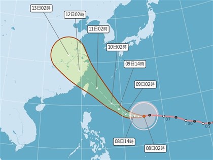 吳德榮:颱風巴威維持強颱來襲 中部以北嚴防風雨致災