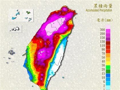 颱風巴威漸離　苗栗台中南投及中南部山區留意雨勢