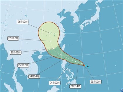 颱風紅霞估24日生成　吳德榮：暴風圈掠過台灣南側海域