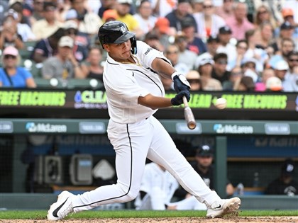 MLB李灝宇連11場出賽敲安　近3場都有二壘打[影]