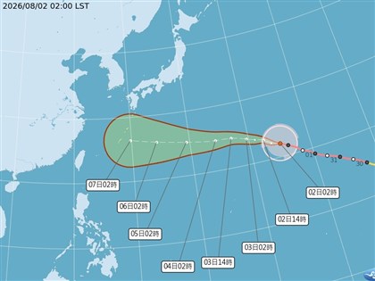 吳德榮：颱風白海豚不可輕忽　7日起北台灣轉雨