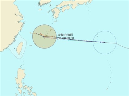 吳德榮：颱風白海豚路徑模擬如天女散花　7日起西半部雨勢增大