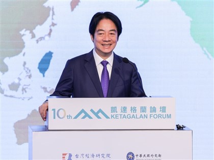 總統:台灣不接受統戰滲透、紅色恐怖 會守護民主自由