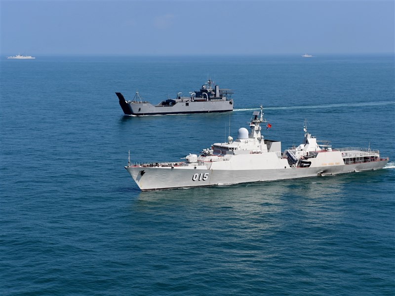 罕見4海域同步解放軍一個月內公布9場大型軍演 兩岸 重點新聞 中央社cna