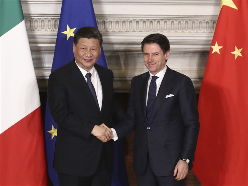 曾簽一帶一路協議義大利對中國態度冷卻 國際 重點新聞 中央社cna