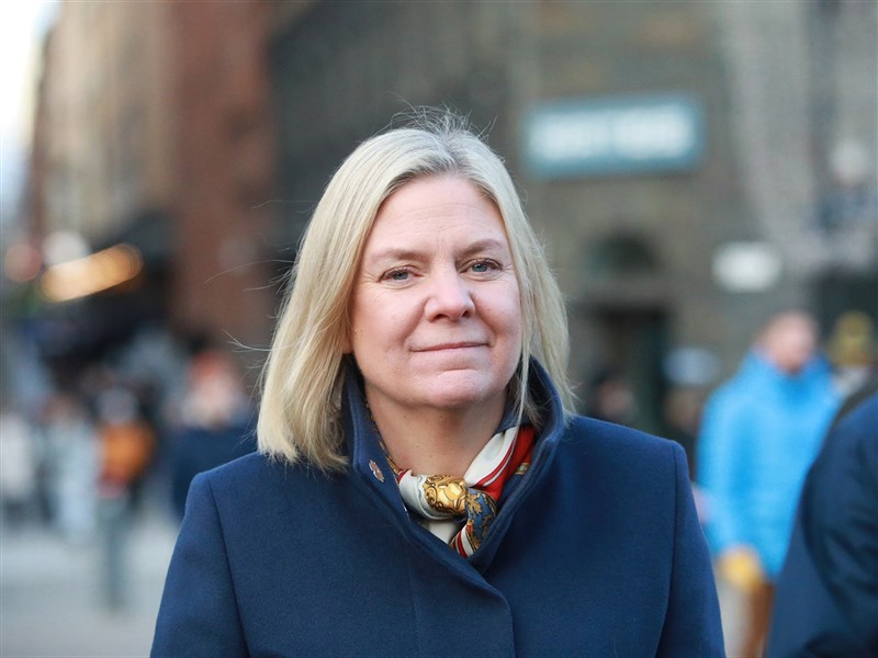 瑞典首位女總理選上當天下台 一週內再度當選 | 國際 | 重點新聞 | 中央社 CNA
