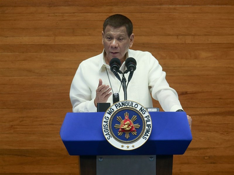 杜特蒂退出菲律賓參議員選舉 下一步動向未明 | 國際 | 中央社 CNA