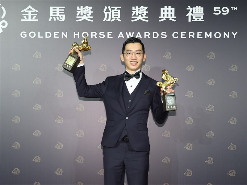 劉國瑞「白日青春」奪金馬獎新導演 感謝黃秋生幫助[影] | 娛樂 | 中央社 CNA