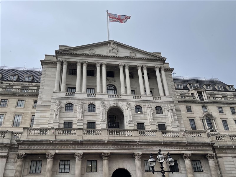 英國央行升息2碼 連續第10度上調利率 | 國際 | 中央社 CNA