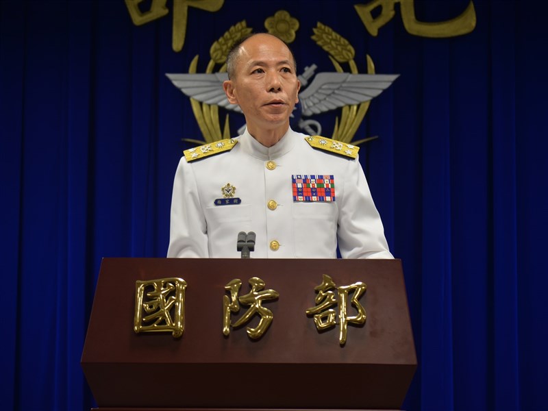 國防部：奉蔡總統核定 海軍司令梅家樹接任參謀總長