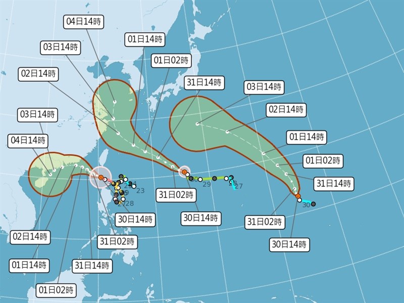 颱風鴻雁生成 對台灣暫無影響