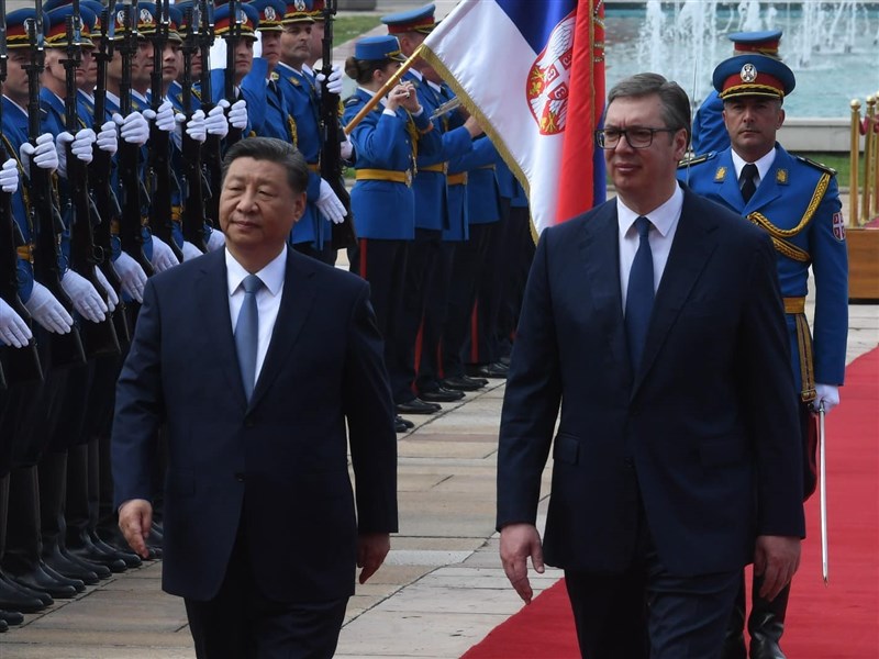塞爾維亞積極取悅習近平 歐洲強權冷眼看北京插旗