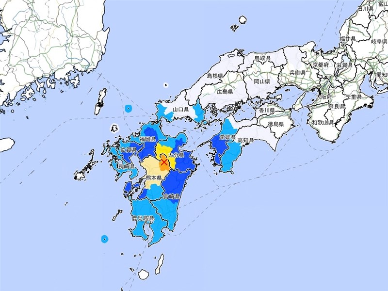 日本熊本地震規模上修5.8 未來一週留意餘震 | 國際 | 中央社 CNA 日本熊本地震規模上修5.8 未來一週留意餘震 | 國際 | 中央社 CNA