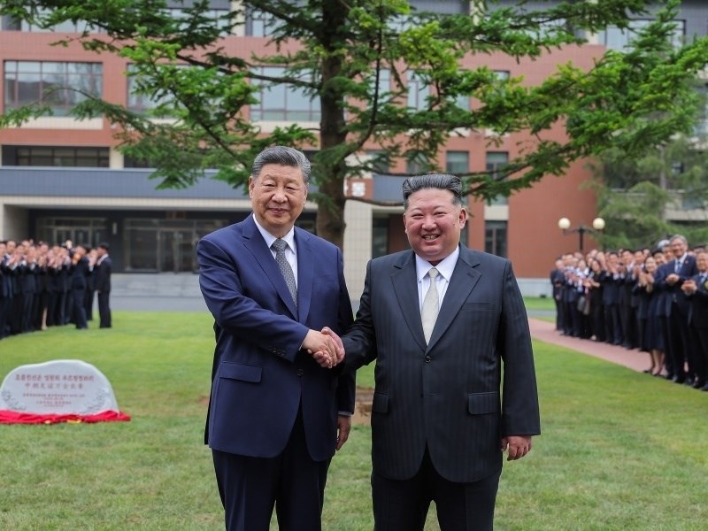 習近平国家主席、軍隊交流を提言も北朝鮮メディアは意図的に報じず