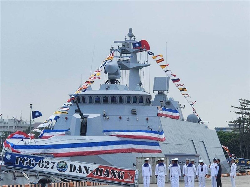 早安世界》丹江艦成軍 賴總統:12艘沱江級軍艦年底前成軍