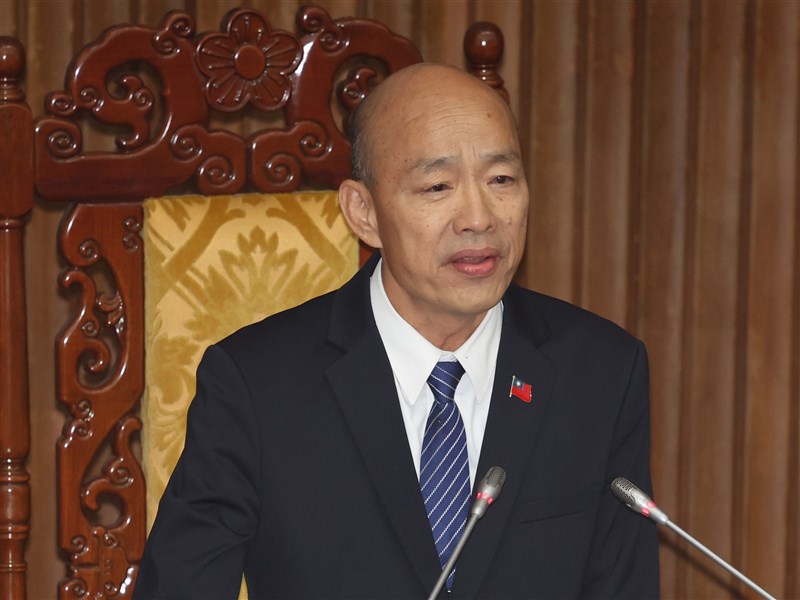 行政院不副署三讀法案 韓國瑜:動搖憲政秩序