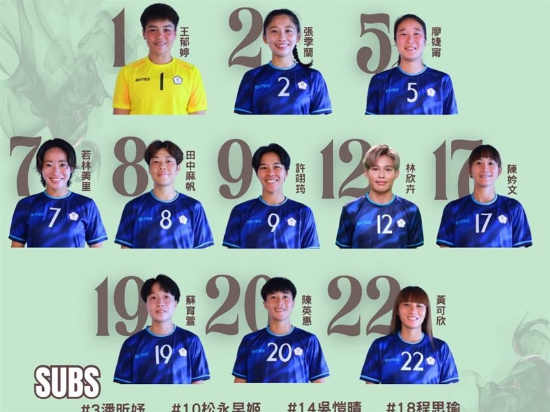 台灣女足1比0擊敗泰國 歸化好手田中麻帆踢進致勝球