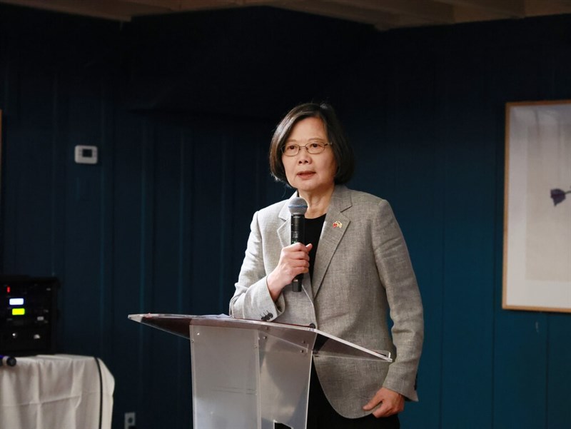 蔡英文史丹佛研討會晚宴致詞 盼台美共創印太安全繁榮 蔡英文史丹佛研討會晚宴致詞 盼台美共創印太安全繁榮