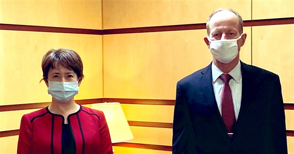 蕭美琴到任履新 美國務院:美台關係史上最強健 | 國際 | 重點新聞 |