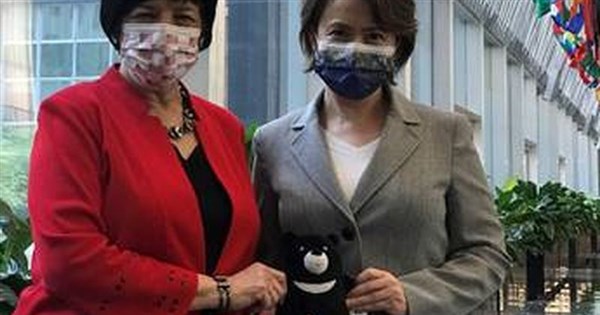 美國務院官員晤蕭美琴  台灣黑熊布偶同框湊熱鬧 | 政治 | 重點新聞
