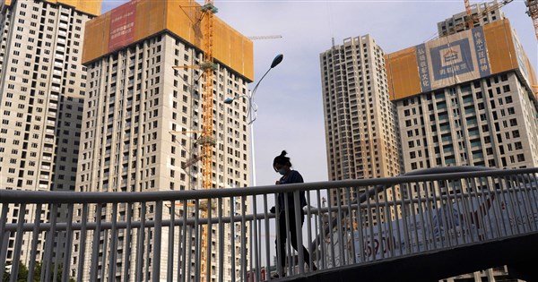 中國房地產商1月債務5.4兆 未來壓力有增無減 | 兩岸 | 中央社 C