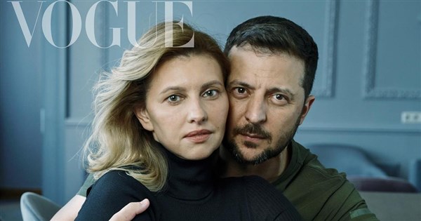 澤倫斯基夫婦為時尚雜誌Vogue拍照 引網路熱議 | 國際 | 中央社