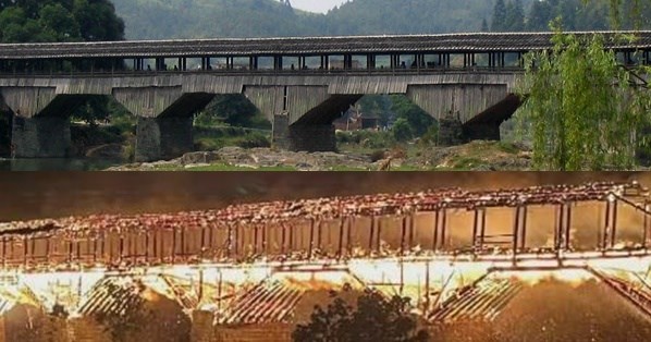 逾900年歷史 中國福建萬安橋6日被大火毀損 | 兩岸 | 中央社 CNA