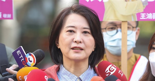 選舉補助款爭議 王鴻薇：不隨雙標黨起舞 | 政治 | 中央社 CNA