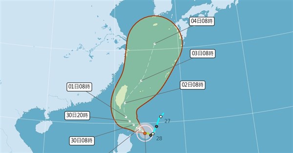 Typhoon Shantol Looms: Taipei Braces for Heavy Rain, Police on High Alert - News Directory 3