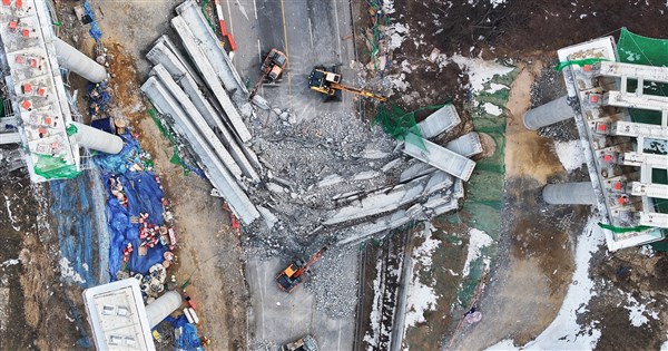 韓國高速公路工地橋樑坍塌 增至4死含2中國公民 | 國際 | 中央社 CNA