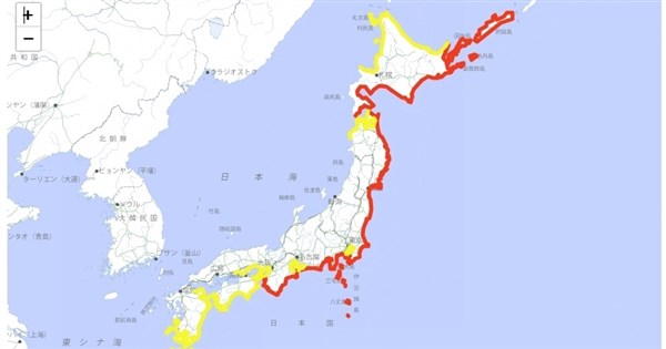 俄羅斯堪察加外海8.7地震　日本北海道海嘯測得30公分