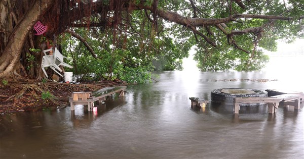 大台北豪雨二重疏洪道積淹水　道路公園球場成汪洋【圖輯】
