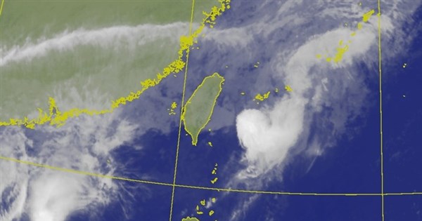 東邊低壓不利發展 氣象署籲持續留意降雨