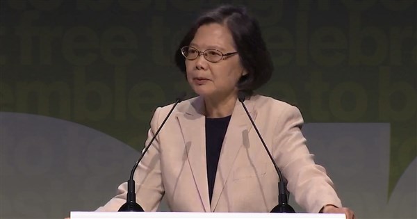 蔡英文柏林演說：台灣願與世界分享民主韌性經驗【全文】