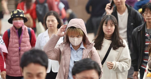 19、20日清晨最冷　中部以北、宜蘭低溫下探15度