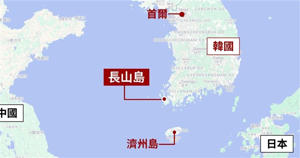 韓國渡輪觸礁5輕傷 船頭破洞未進水海警展開救援